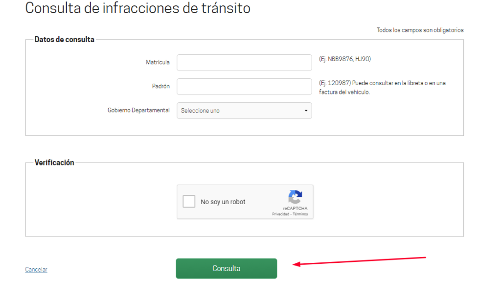 Cálculo de multas y recargos en Uruguay
