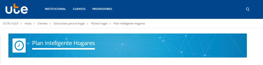 Tarifa inteligente UTE en Uruguay